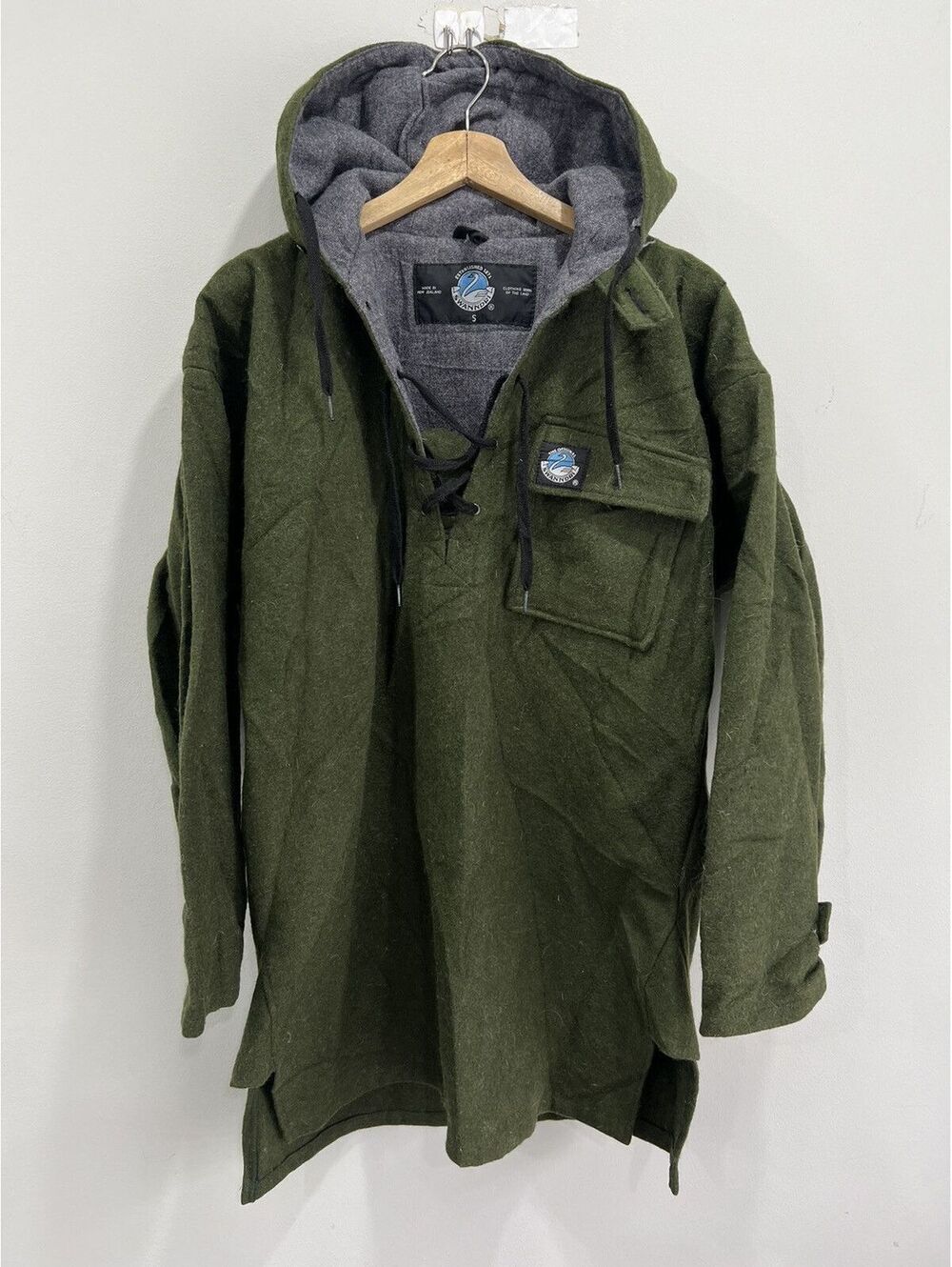 Vintage Swandri Pullover Jacket Wool Green